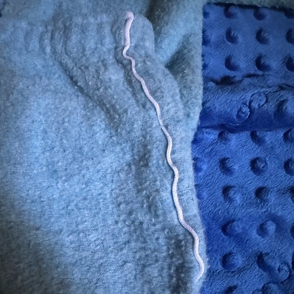 Vintage JCPenney Blue Baby Jogger Outfit with White Trim-Button Up-Rare Find - Picture 8 of 15